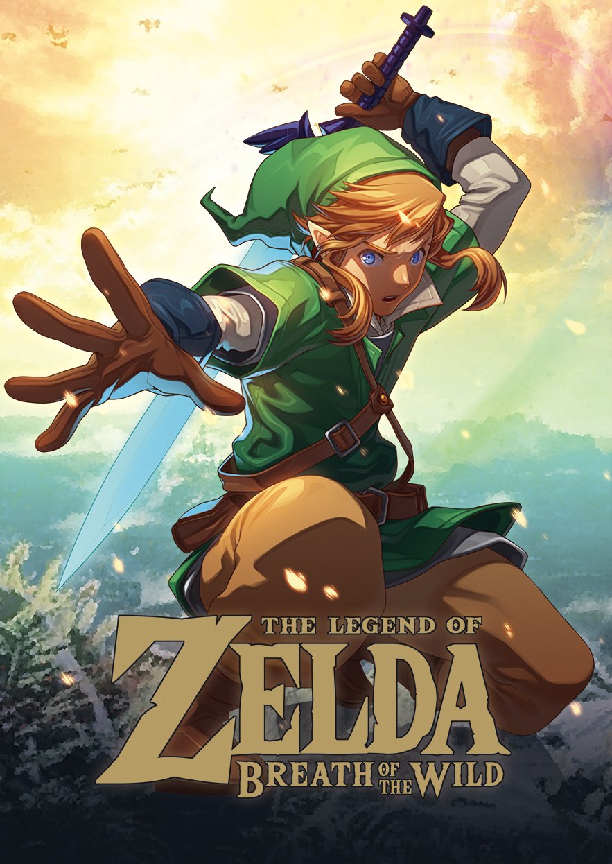 The Legend Of Zelda Breath Of The Wild Fan Art