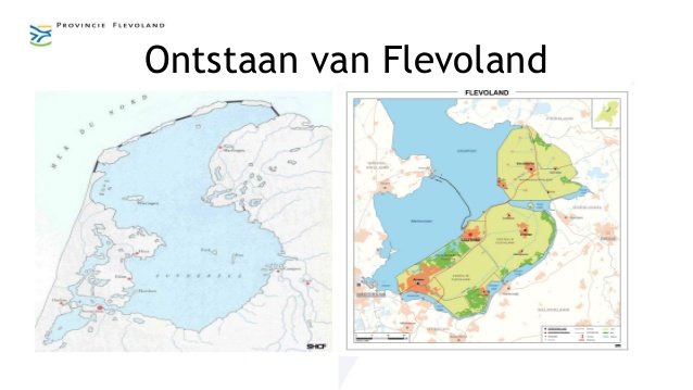 Flevoland ontstaan