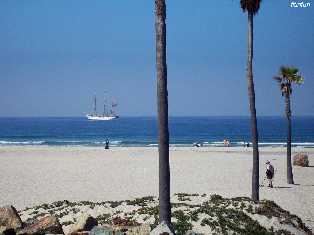 Coronado California beach friday ski blue fitinfun.jpg