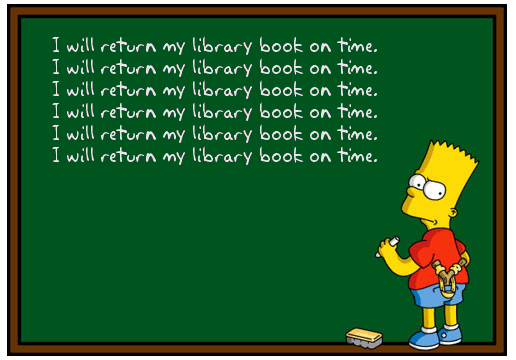 bart books return.gif