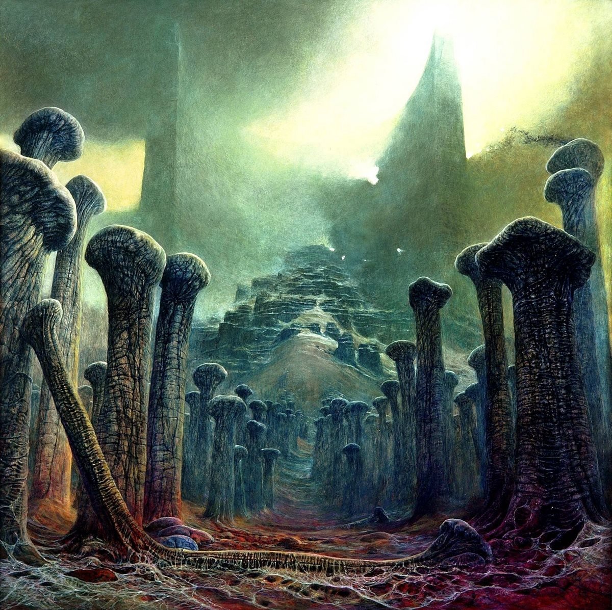Impressive art of Polish painter, Zdzisław Beksiński — Steemkr