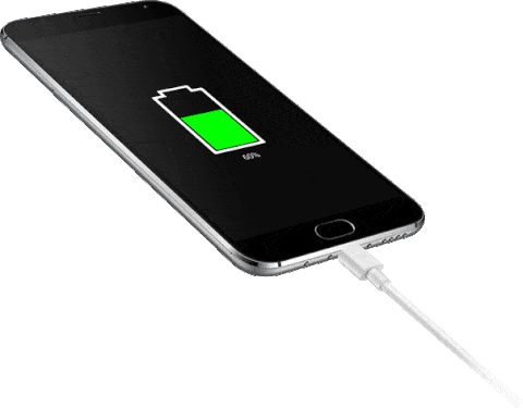 Image result for charge phone gif