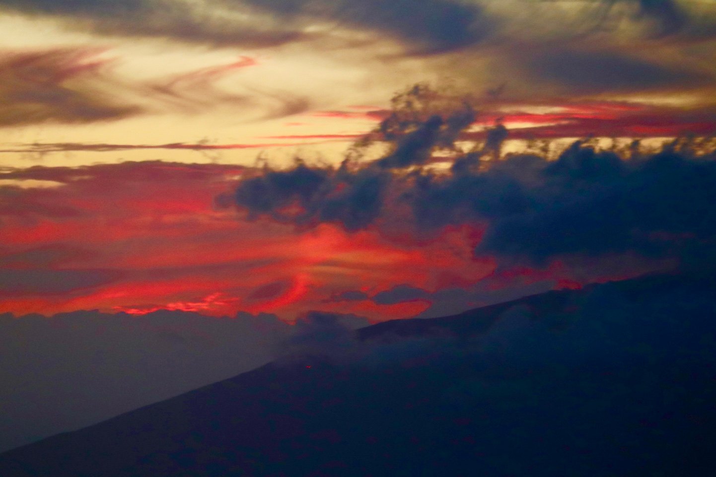 Tonight's Upcountry Maui Steemit Sunset!