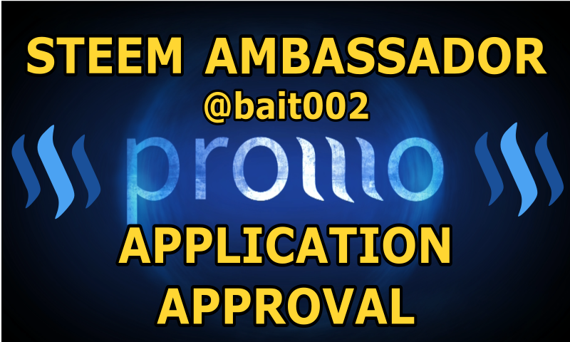 Steem Ambassador Application Approval bait002.png