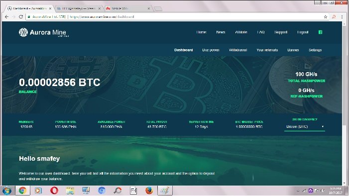 New Bitcoin Mining Site With Free 100gh S After Signing Up - 