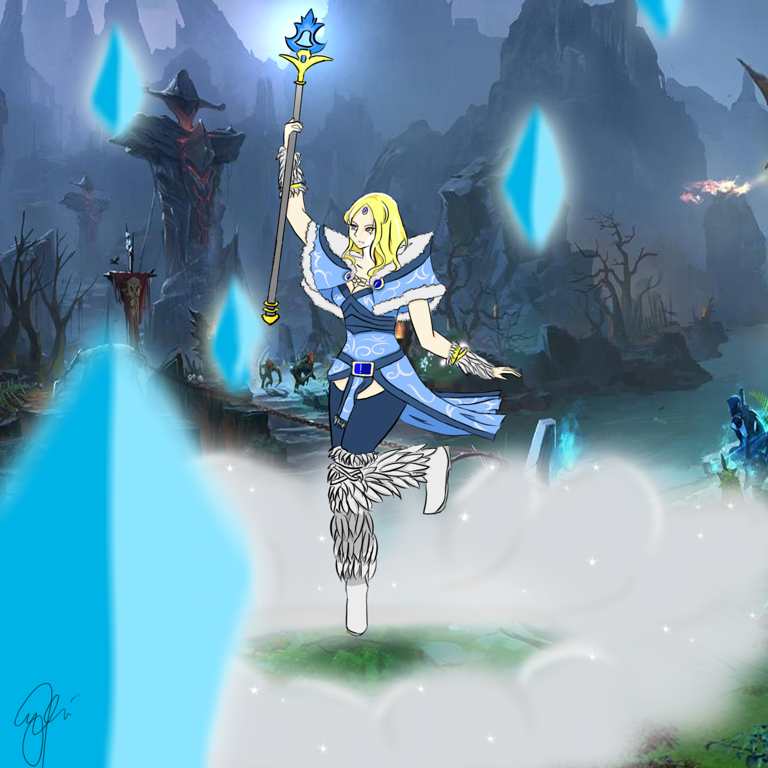 Rylai The Crystal Maiden Dota 2