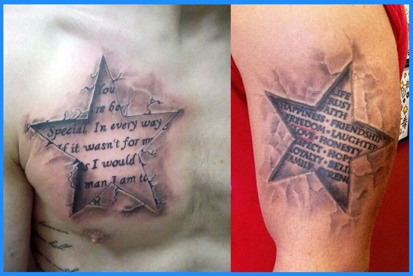 El significado de las estrellas en los tatuajes