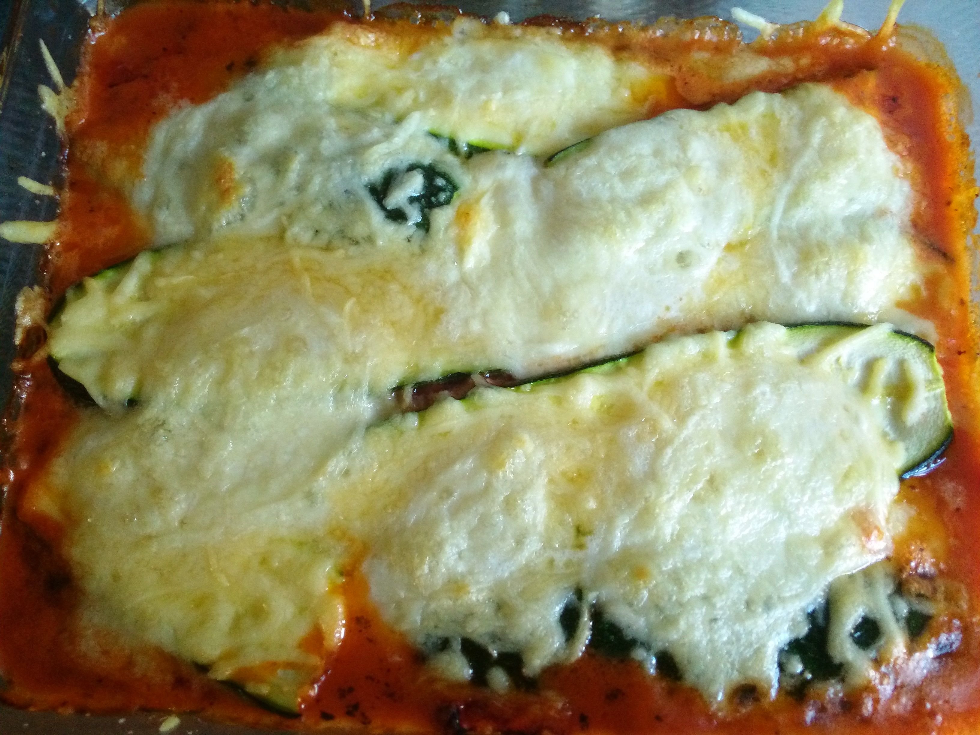 Zucchini oven dish