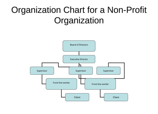 Organizational Chart For Small Nonprofit