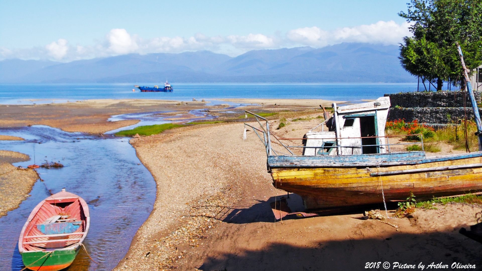 Puerto Cisnes' Bay - Chile.