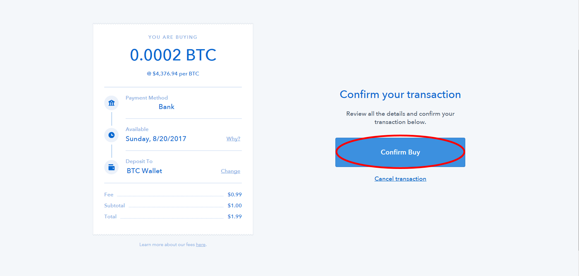 bitcoin transaction 0 confirmations