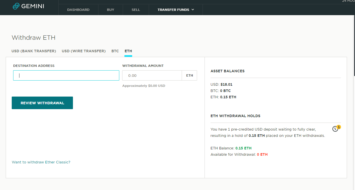 gemini buy bbtc with ethereum