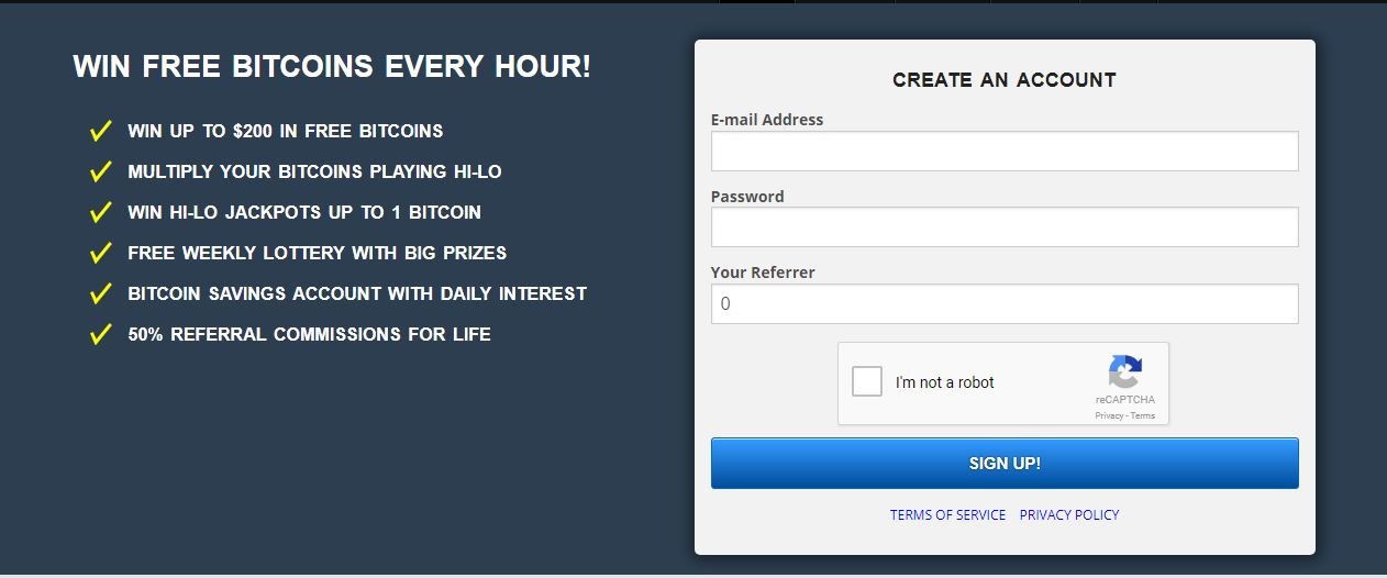 Free bitcoin wallet sign up