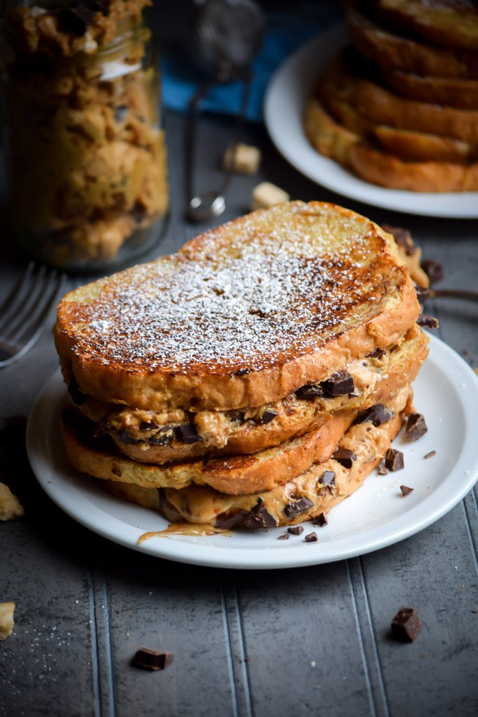 Chocolate Chip Fluffernutter Stuffed French Toast (No Corn Syrup) (6).jpg