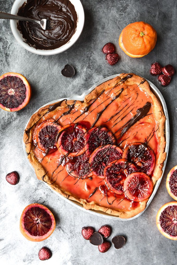 Easy Chocolate Drizzled Blood Orange Cream Tart (5).jpg