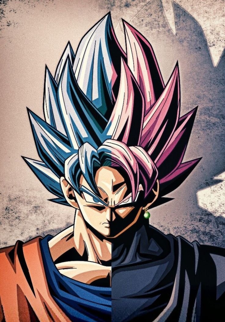Dibujo - Goku ssj blu vs Black goku- Dragon ball super — Steemit