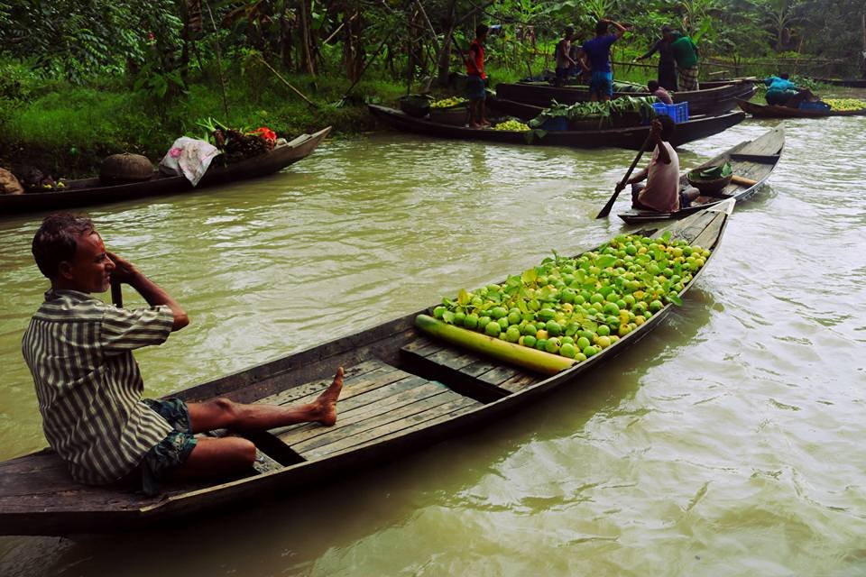 Floating guava market, Swarupkati, Barisal 2.jpg