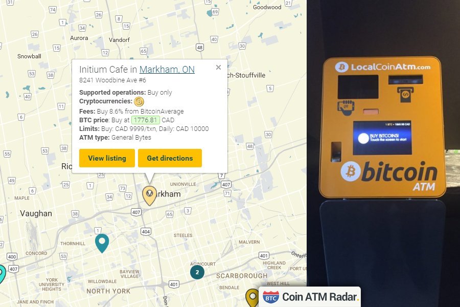 Toronto Canada Litecoin Buy On Bitcoin Atm Machine - 