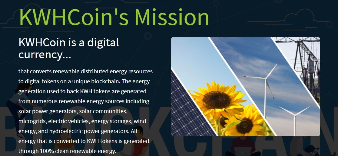Kwh Coins Platform A New Approach To Make The Equal Energy - 