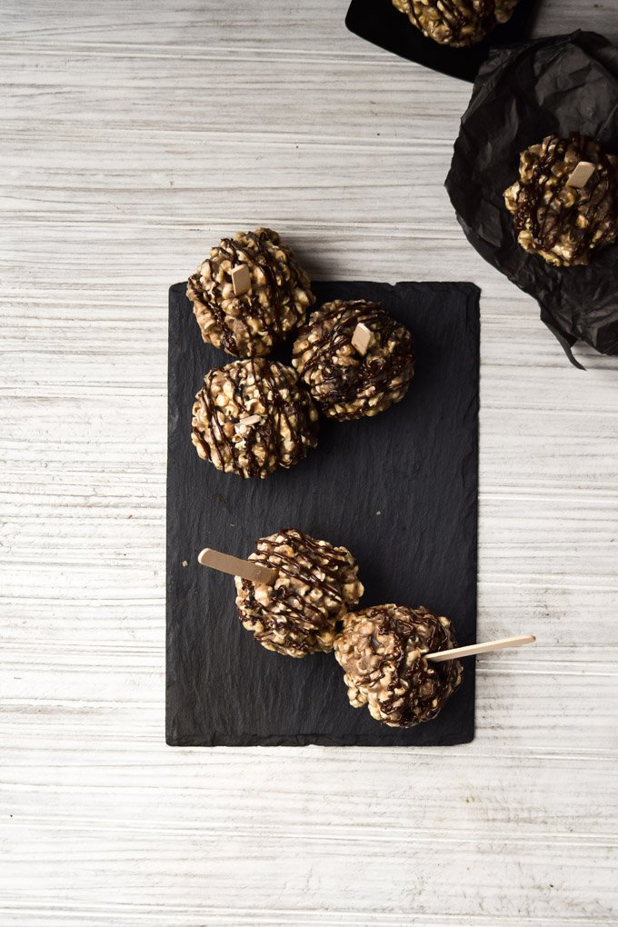 Chocolate Drizzled Black Sesame Popcorn Balls (9).jpg