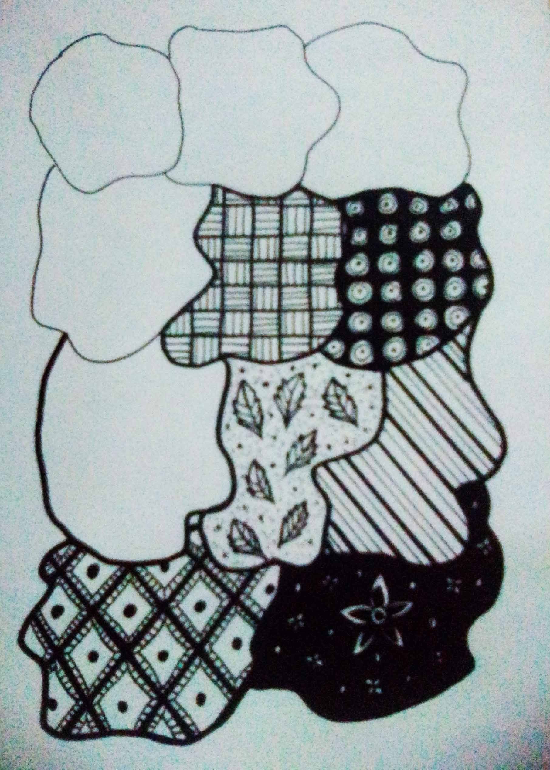 Batik Doodle Indonesia 3 Batik Sekar Jagad Step By Step Ind Eng