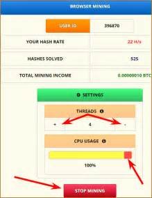 Use Your Browser To Passively Mine Bitcoin And Receive Mining - 