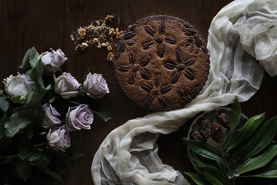 Pecan, Walnut, and Almond Tart