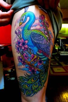 Peacock Tattoo Ideas