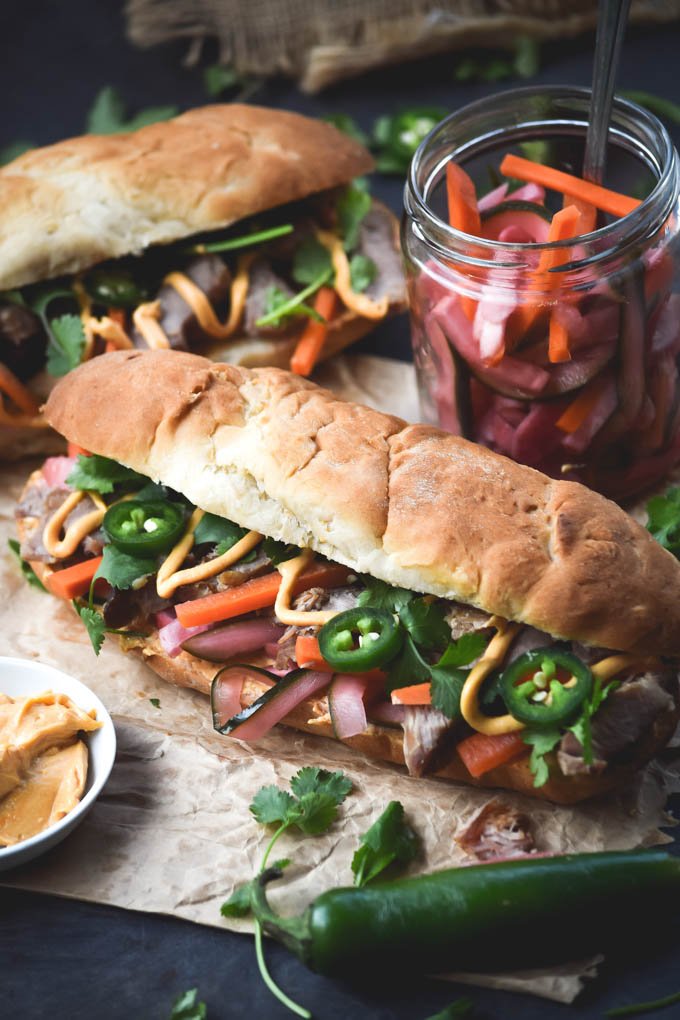 Vietnamese Pork Bahn Mi with Sriracha Tahini Mayo,..jpg