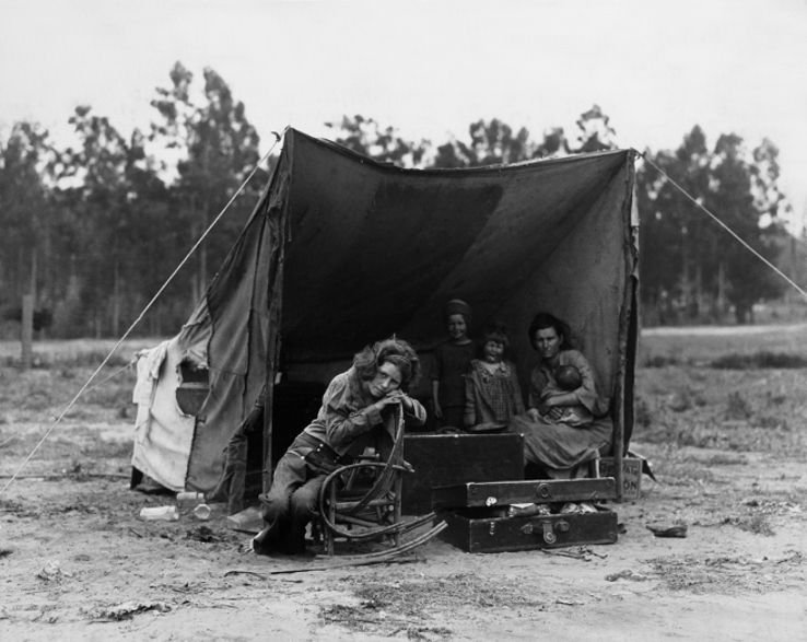 Migrant  Pea picker Dorothea Lange Farm security administration 1936.jpg