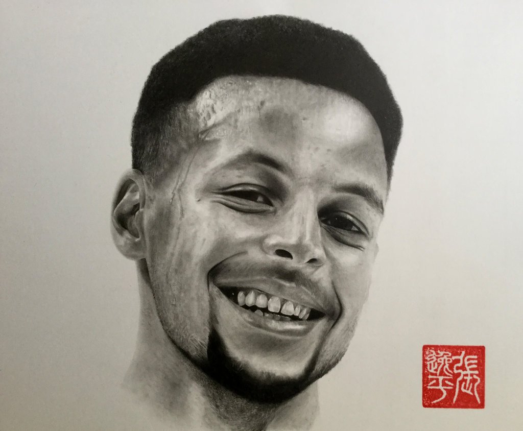 Stephen Curry Drawings - Clashing Pride