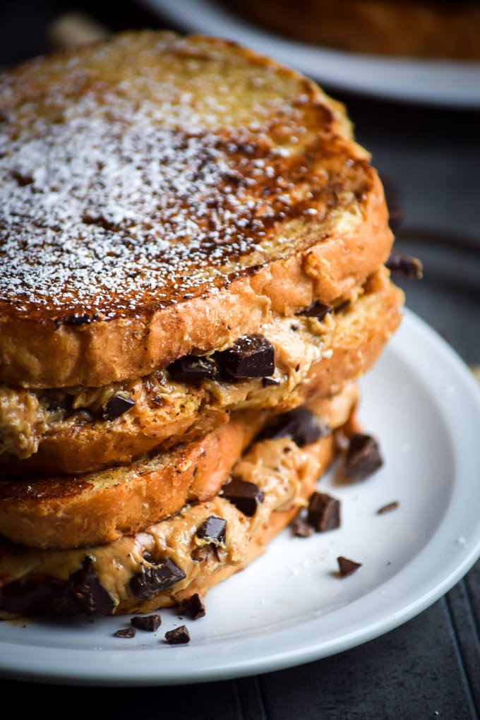 Chocolate Chip Fluffernutter Stuffed French Toast (No Corn Syrup) (5).jpg