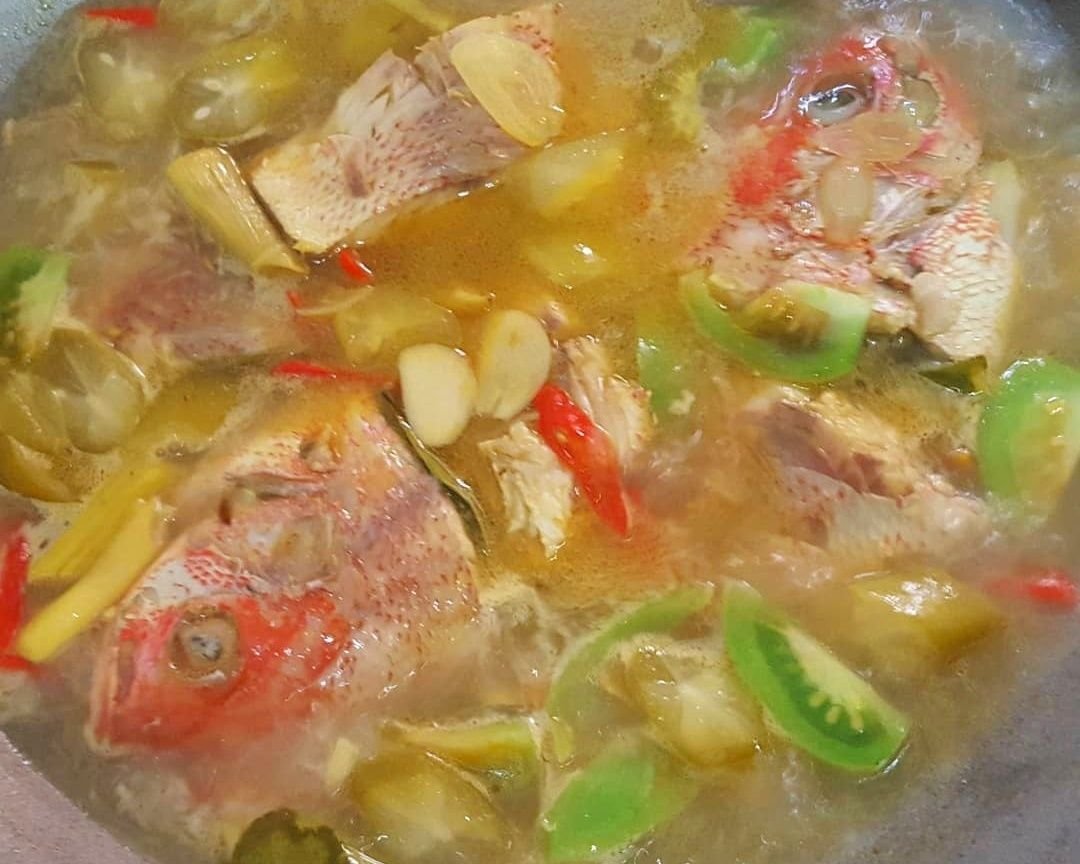 Red Snapper Fish Soup Sup Ikan Kakap Merah Steemit