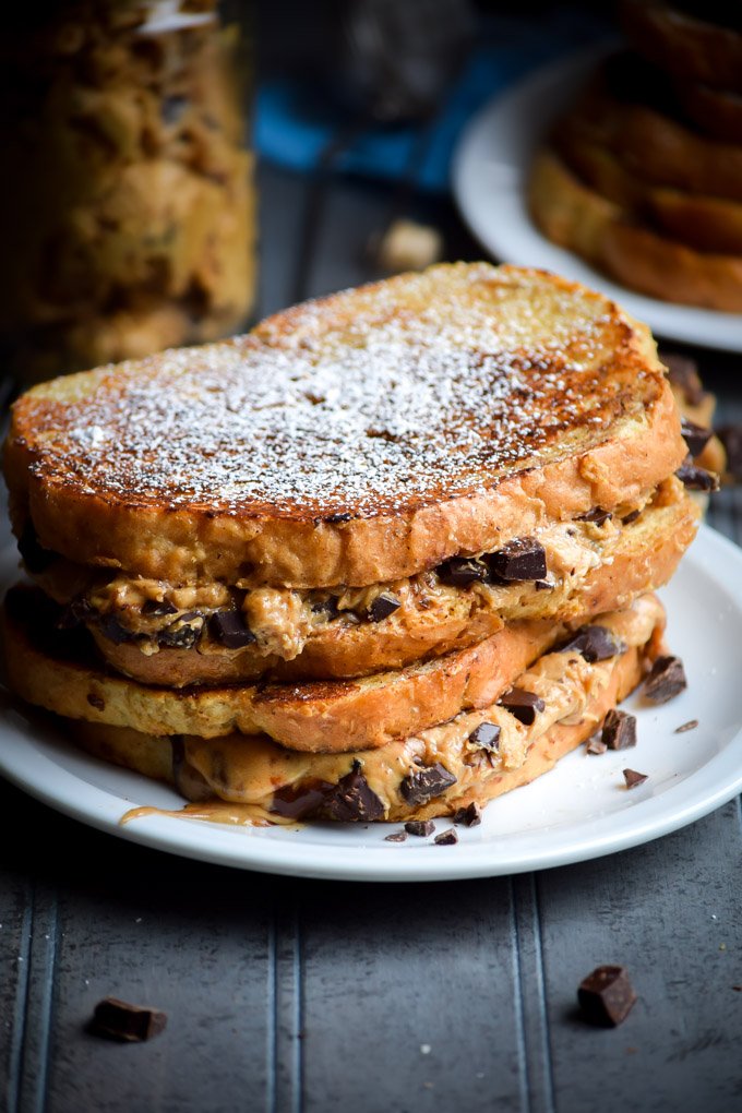 Chocolate Chip Fluffernutter Stuffed French Toast (No Corn Syrup) (4).jpg