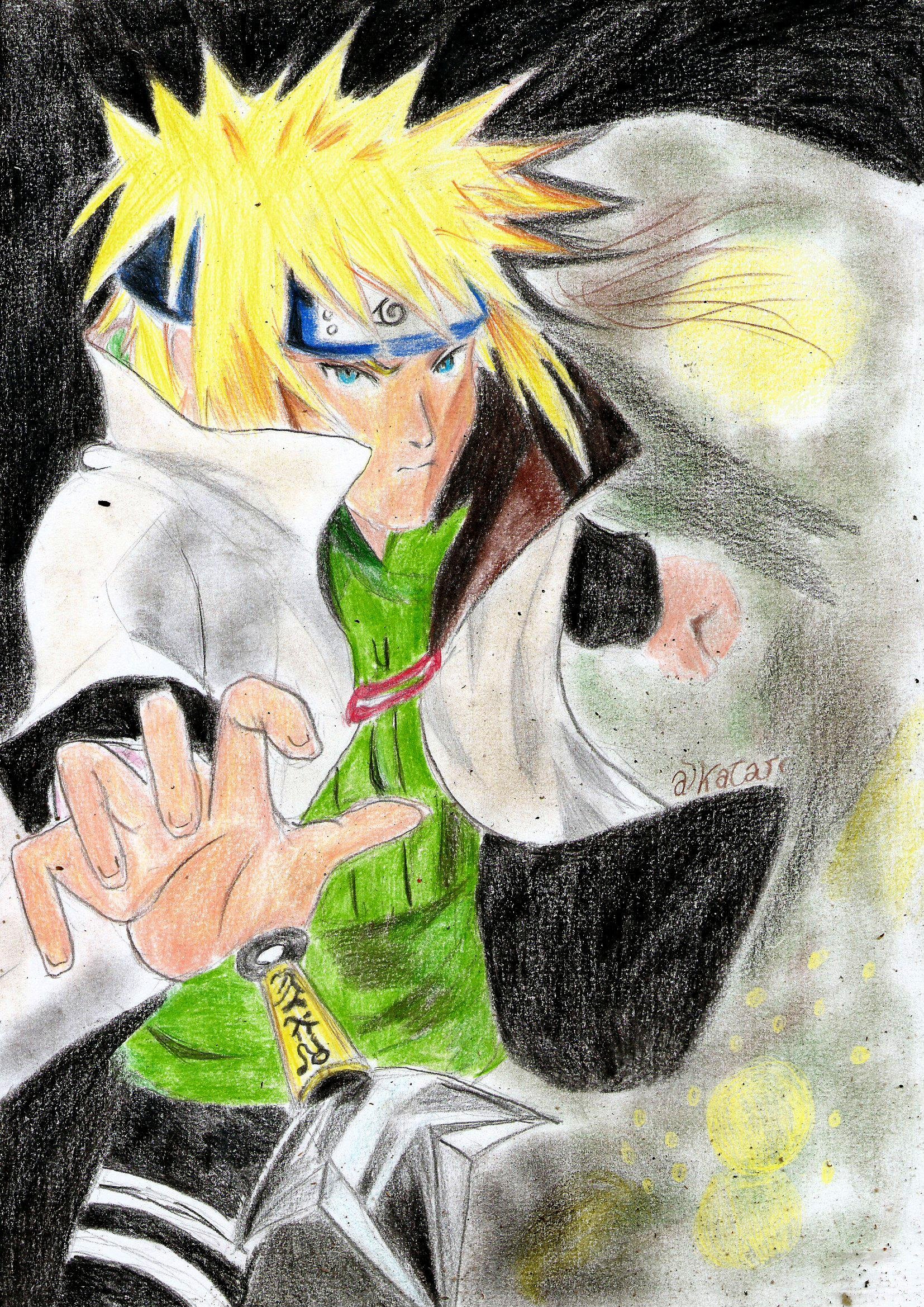 Featured image of post View 20 Fourth Hokage Drawing Minato Namikaze