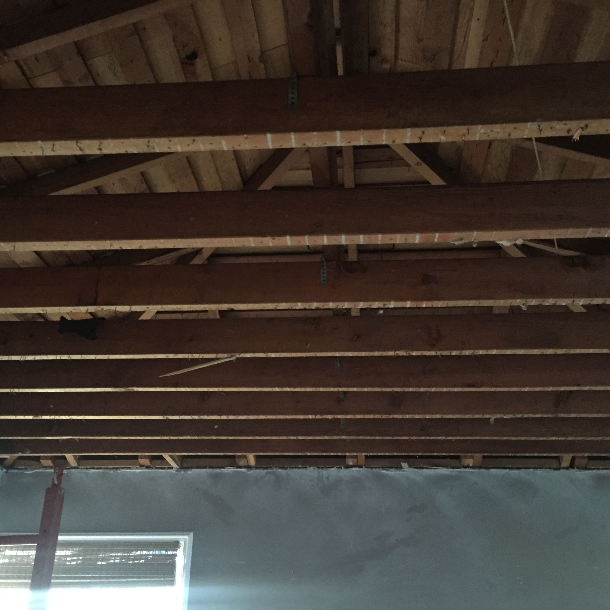 Build Design A Reclaimed Redwood Ceiling Joists For Custom