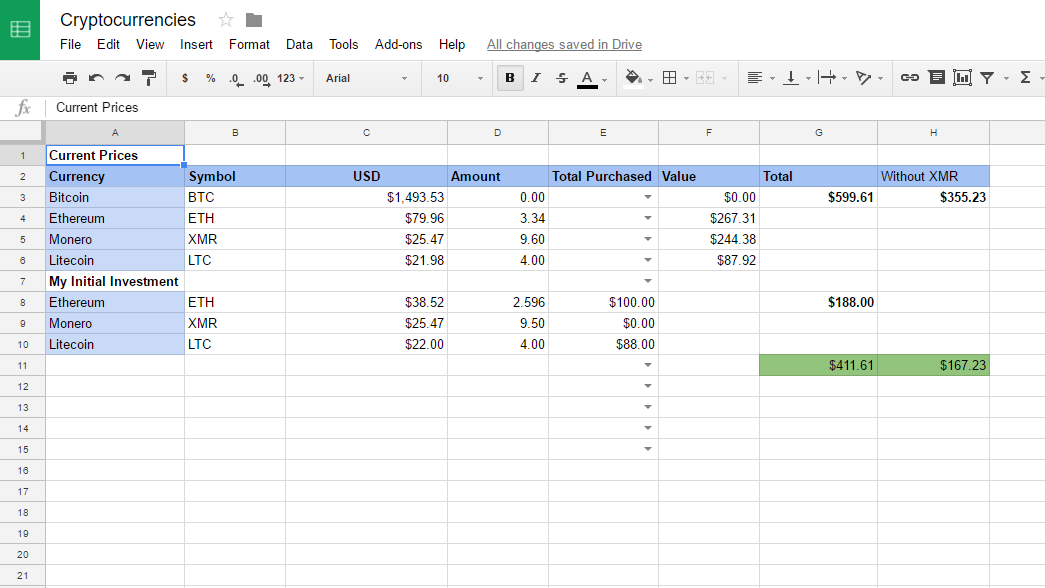 spread sheet cryptocurrency spreadsheet u2014 steemit spread sheet cryptocurrency spreadsheet u2014 steemit