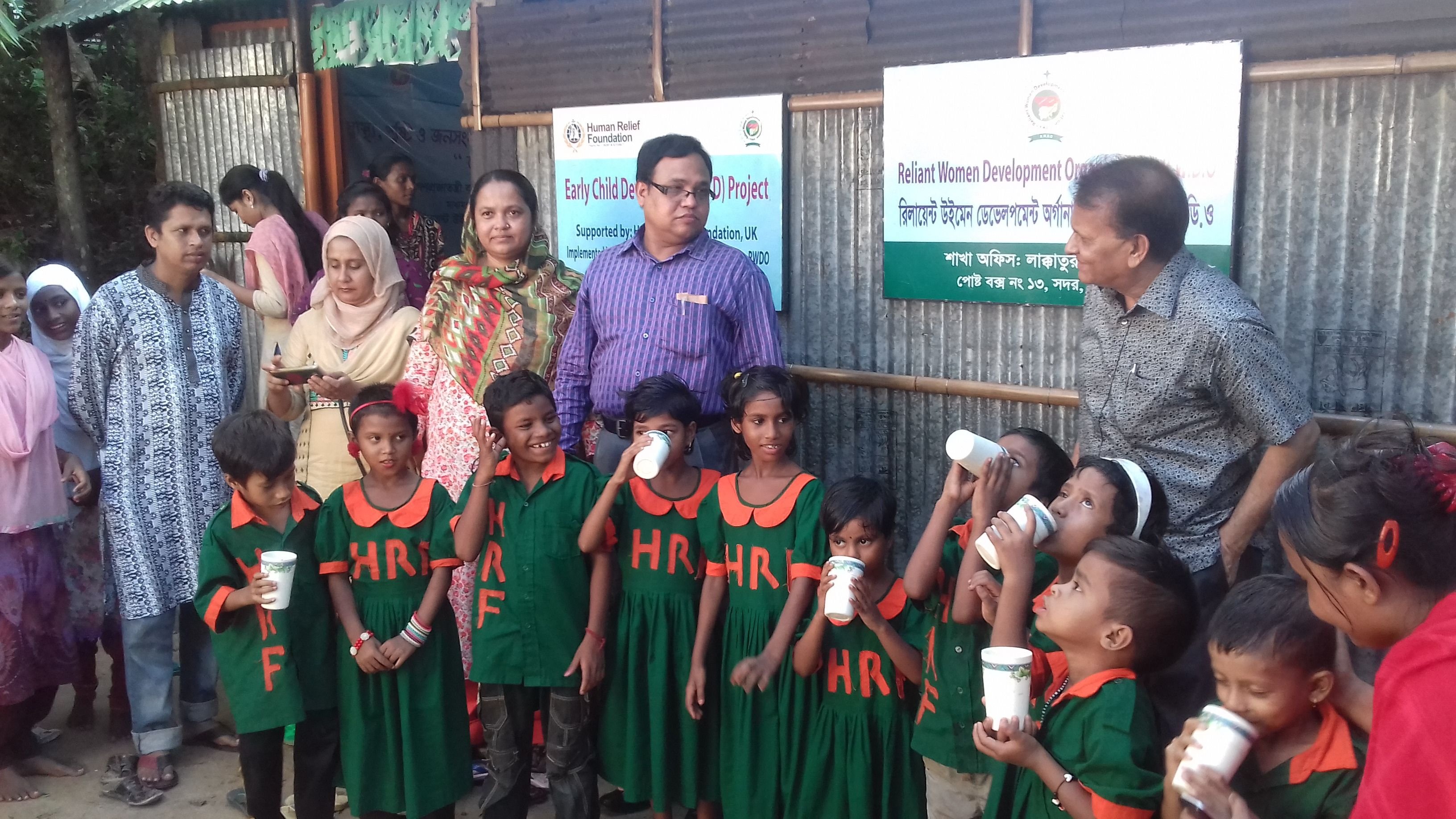 Safe water of tea garden workers