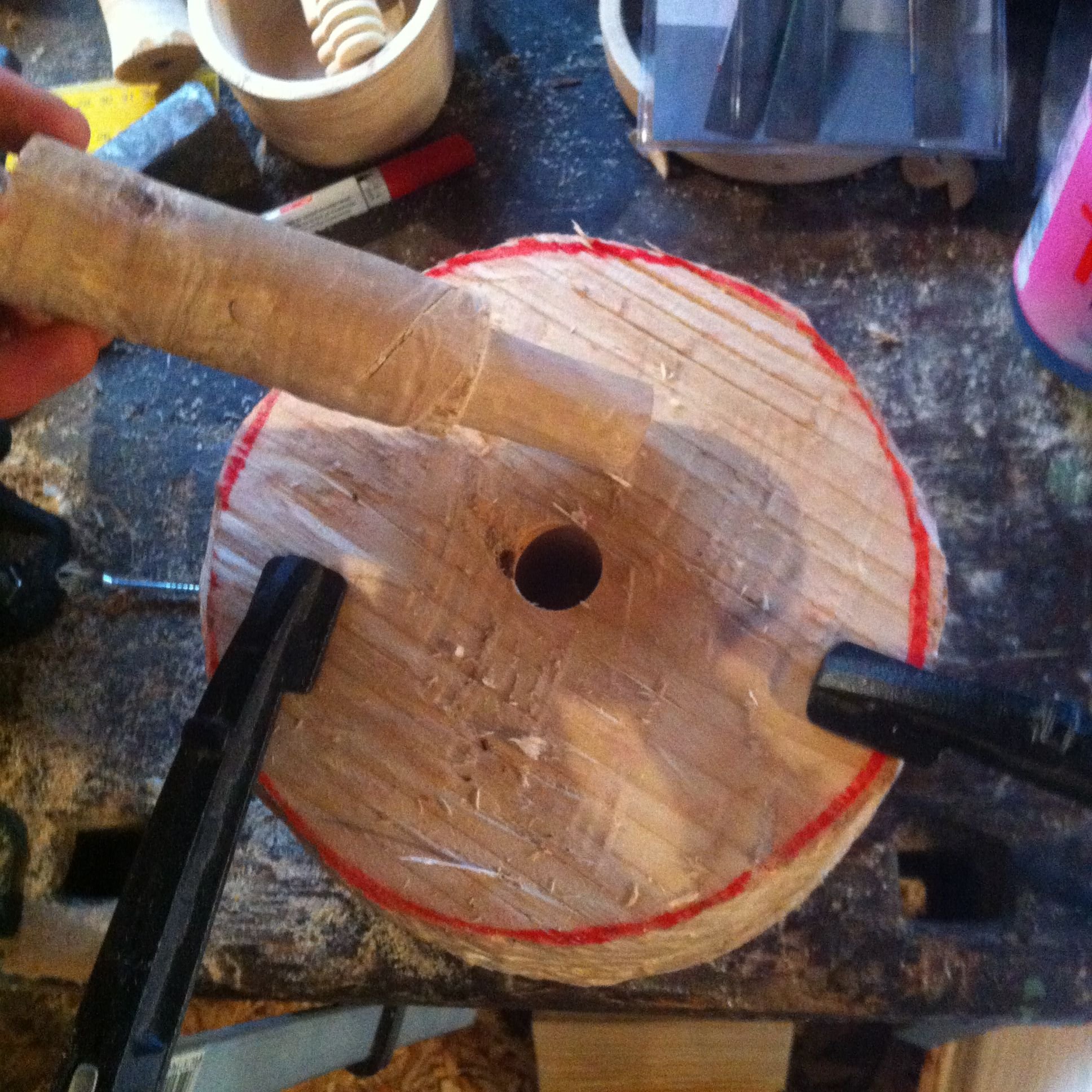 Holzschale drechseln — Steemkr