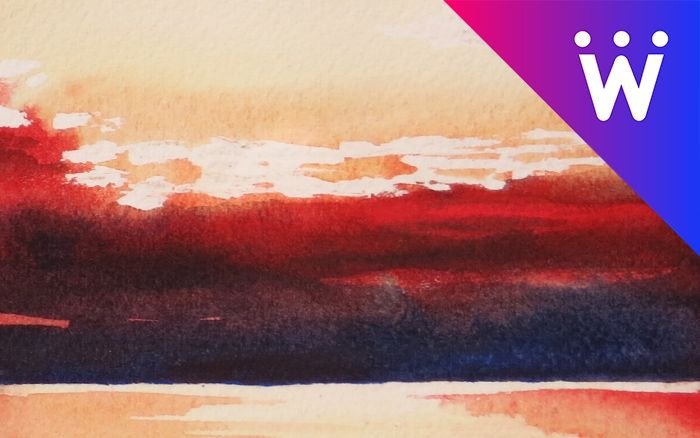 💧 WATER-ART - Steemit WATERCOLOR Tutorial COLLECTION #1