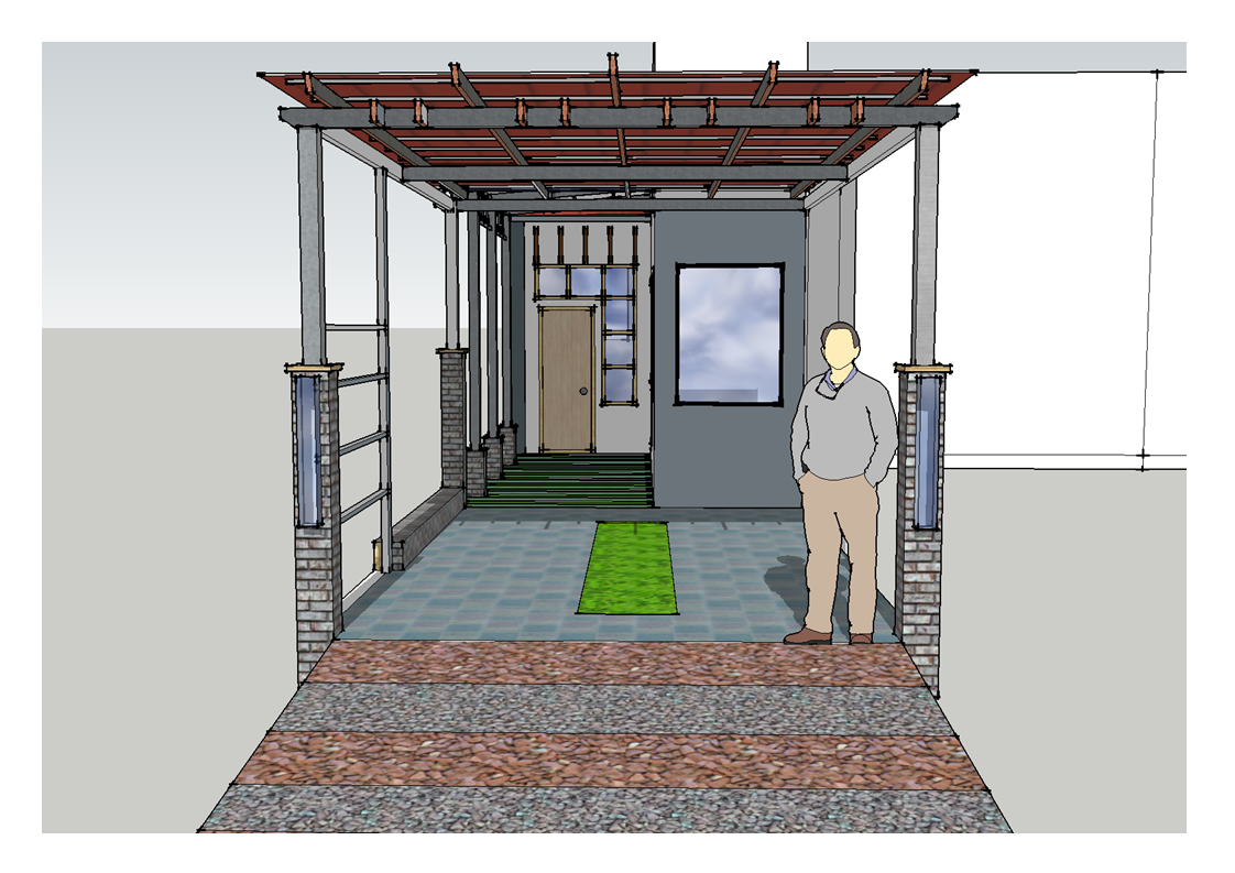 Carport Design Using Sketchup 2017