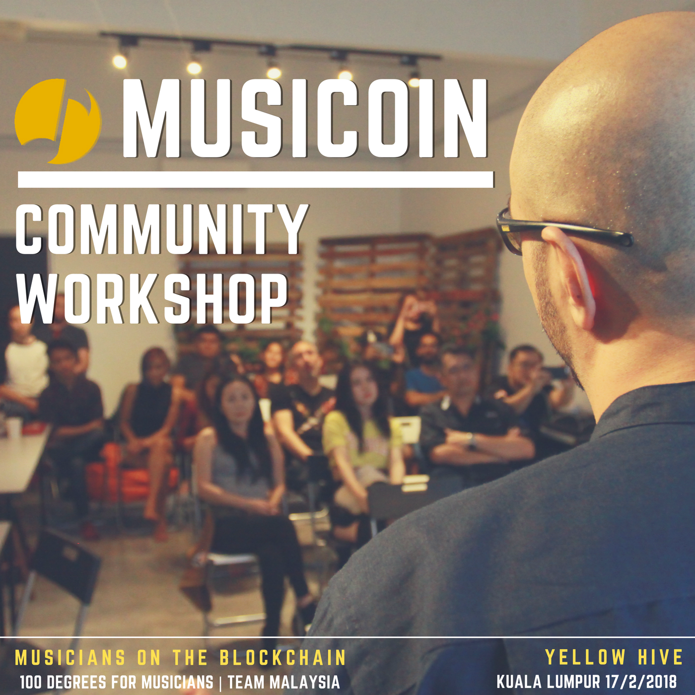 Musicoin workshop with dj lethal skillz