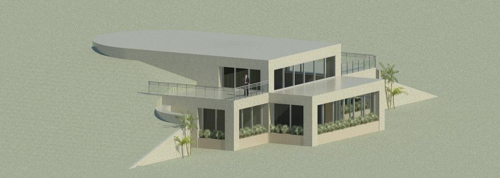 2 Story Earthship With A Modern Touch Davis Design Concept