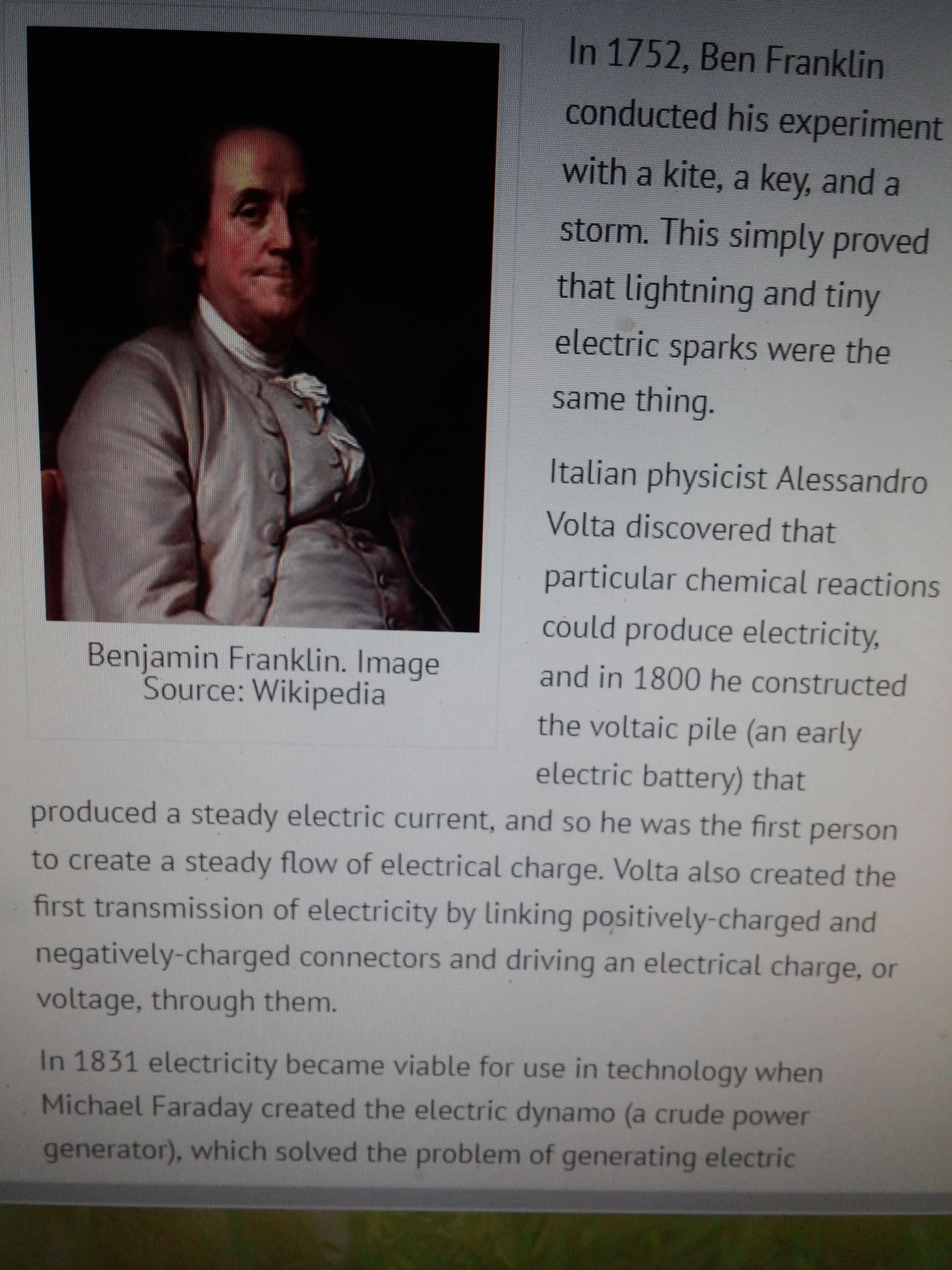 Who Discovered Electricity Steemkr