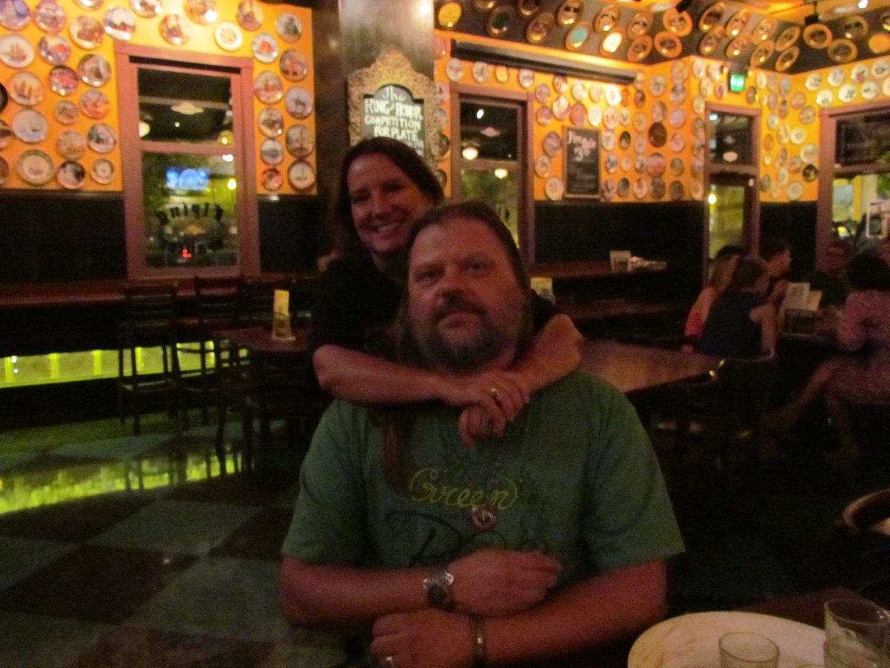 20120715-161 Cori and Marek at Flying Saucer Pub in Memphis TN.jpg