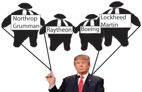 trump-puppet-of-weapons-makers.gif