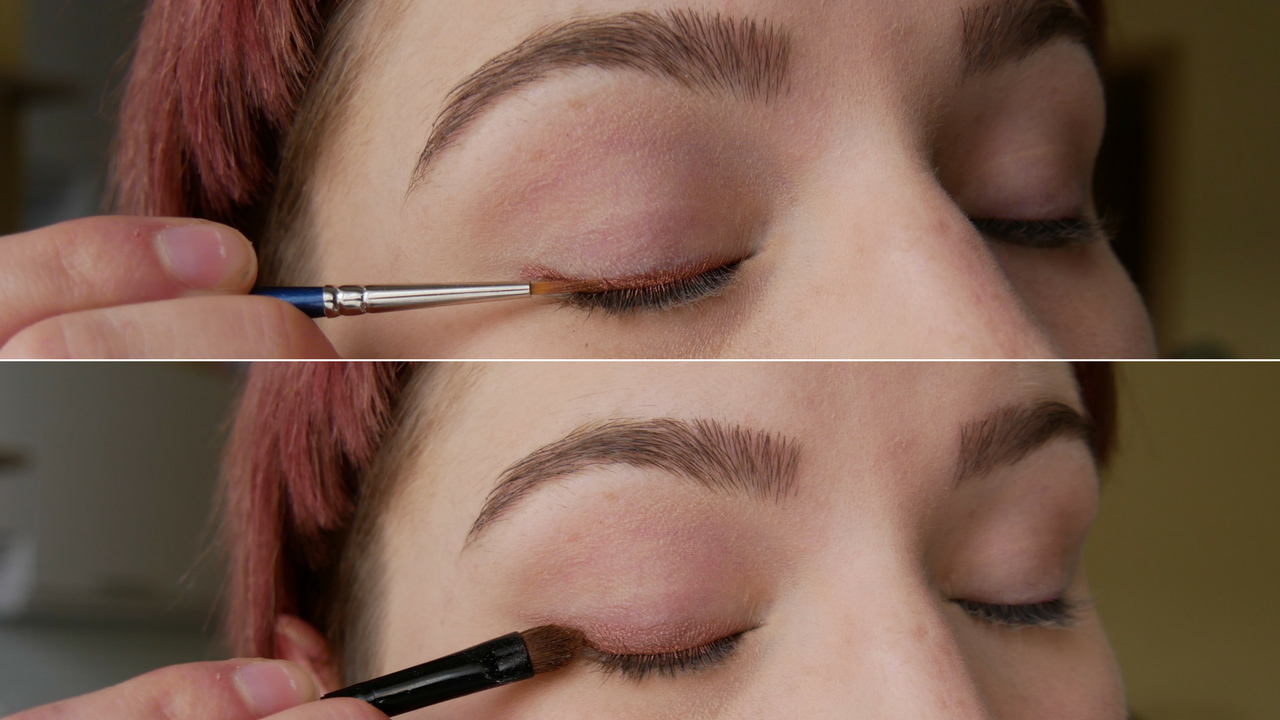 1%2F4 Eye Makeup Looks _ Natural Glow - Add bronze eyeliner - melissavandijkmakeuptutorials.png