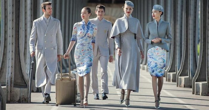 This Chinese Airline Has Haute Couture Uniforms And Elevated Cabin