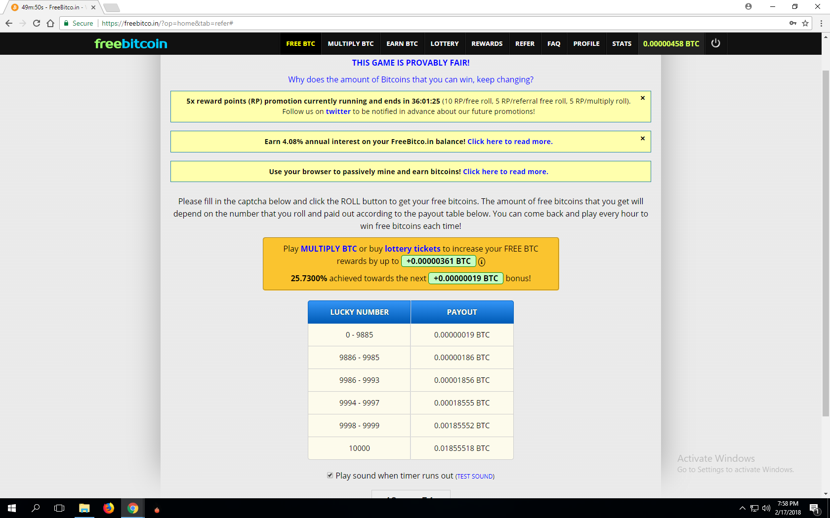 Freebitcoin Earn Btc For Free - 