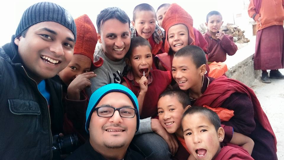 Spreading smiles in the Himalayas